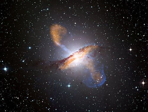 Space Photography - A Black Hole Overflows (NASA, Chandra, 2/2/09)