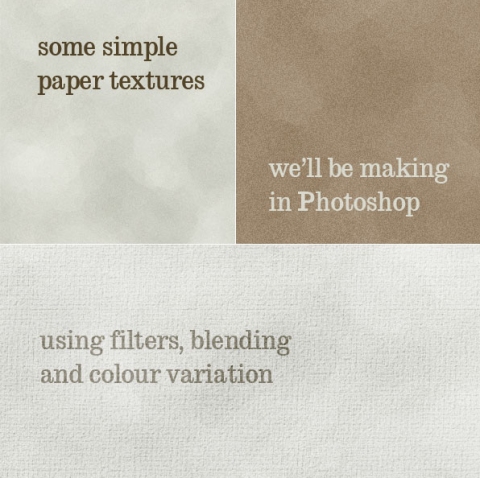 Creating Paper Texture
