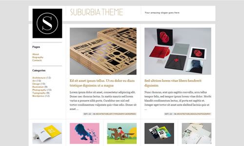 Suburbia Free WP Theme