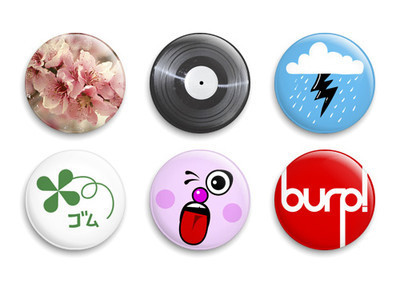 Pins, Badges and Buttons - My buttons available @ Prickie