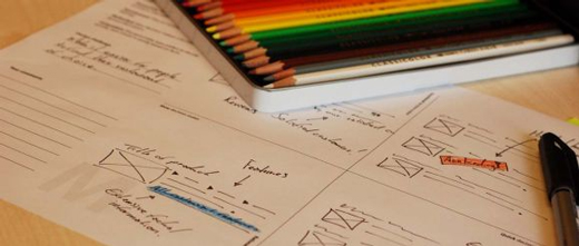 MBTI sketching paper for ideation