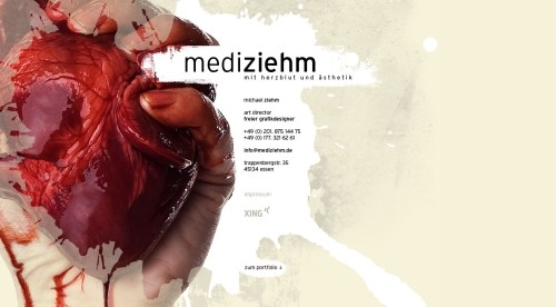mediziehm in Showcase of Web Design in Germany