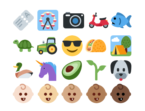 Thinking Face Emoji 🤔: Image Gallery (List View)