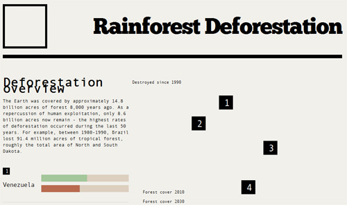 A Web page displayed in IE8