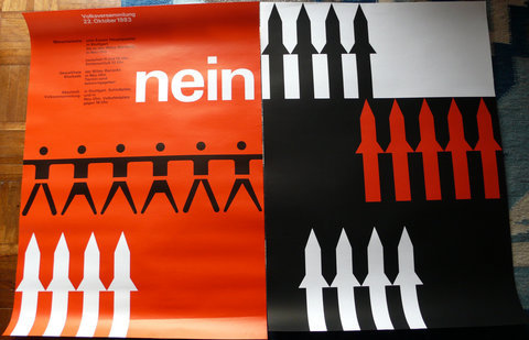 Swiss Graphic Design - otl aicher - nein