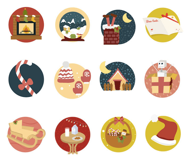 Christmas Icon Set