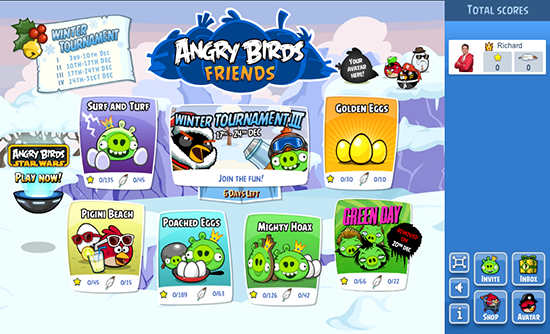 Angry Birds on Facebook