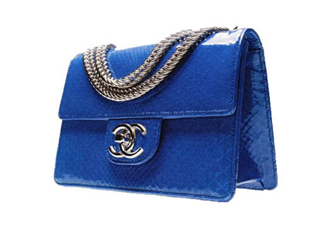 Chanel Purse Klein Bleu