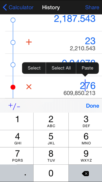 Screen showing Calcuta's app on use