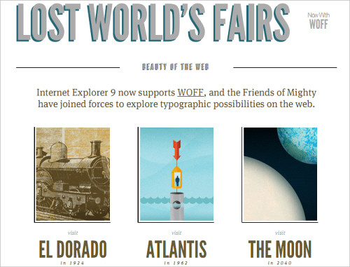 Lost World's Fairs