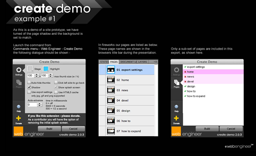 Create Demo (view demo 1)