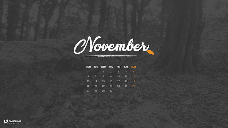 November Wallpaper  TubeWP