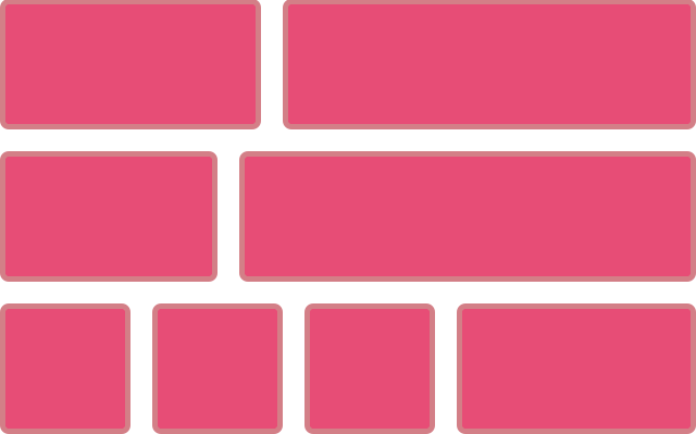 css grid multiple items in cell