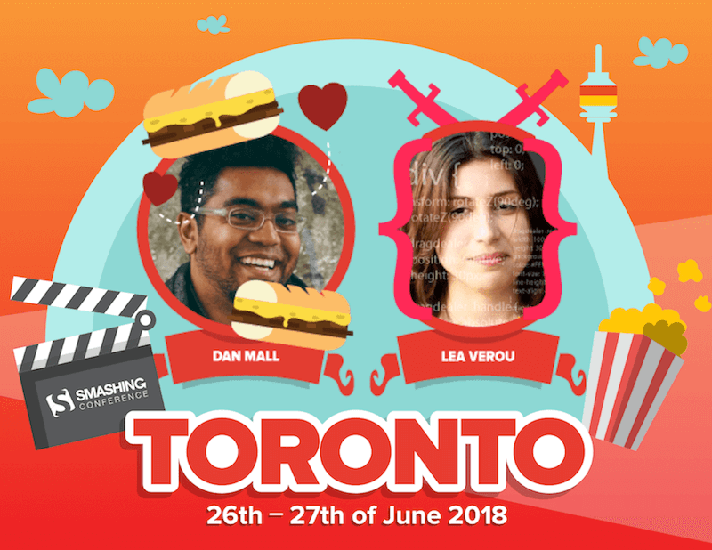 Dan Mall and Lea Verou are two of the speakers at SmashingConf Toronto