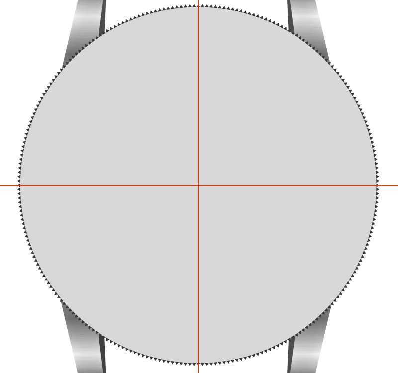 watch design drawing