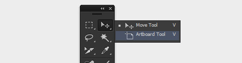 The new Artboard tool