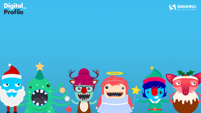 Christmas Wallpaper — Christmas with The Digies