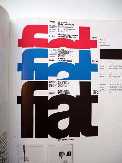 Swiss Graphic Design - Publicite 12
