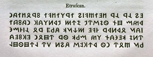 etruscan type
