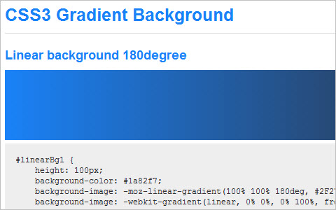 Speed Up with CSS3 Gradients