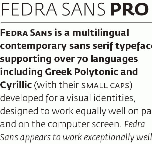 Fedra Sans