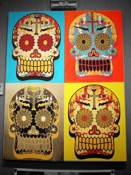 Pop Art Showcase - Dia De Los Muertos!