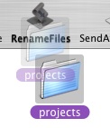 Rename Files screenshot on dropping