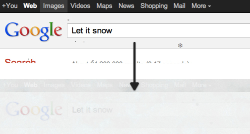 Let it Snow Google