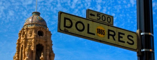 Wayfinding and Typographic Signs - dolores-street