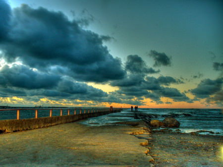 HDR Photos - Breakwater @ Pirita