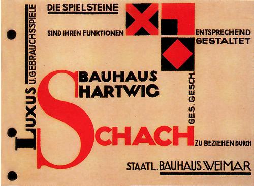 Swiss Graphic Design - Bauhaus advertising