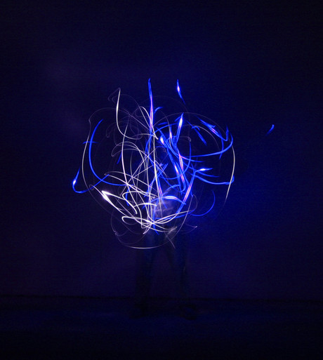 Lightning Photography - Human Bulb