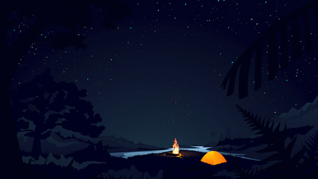 Camping Time illustration