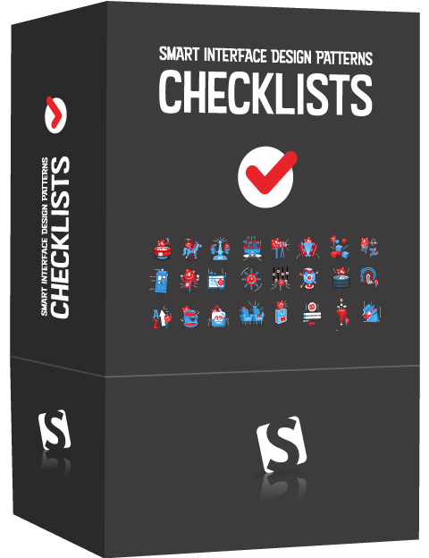 Smart Interface Design Patterns Checklists (Digital)