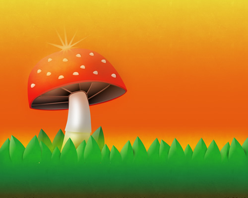 Magic Mushrooms illustration