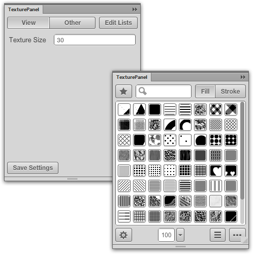 Texture size setting