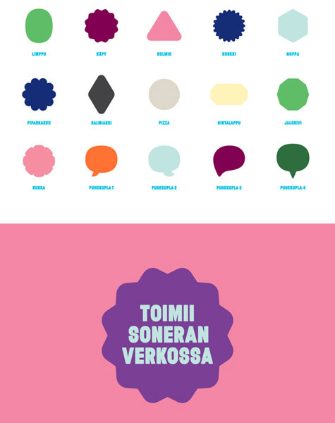 Werklig’s Tele Finland case study contains a wealth of iconography and type exploration.