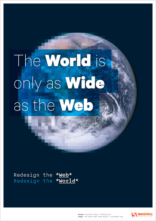 Redesign the Web Poster