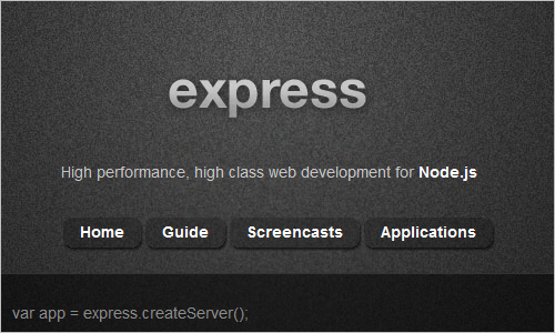 Express - Node web framework