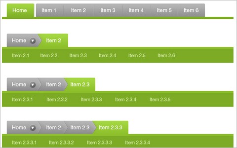 The Tabbed Breadcrumb Navigation