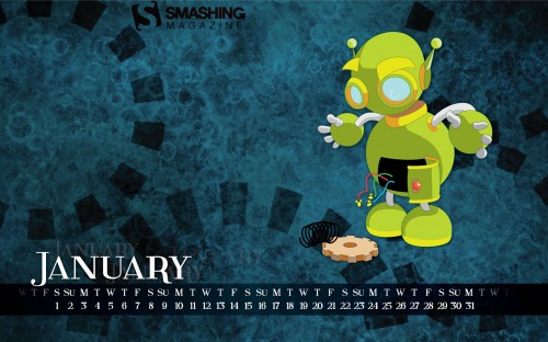 Smashing Wallpaper - January 2011