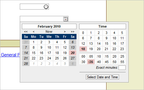 Date / Time Picker