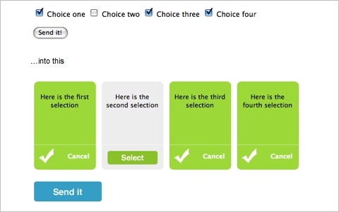 Pretty checkboxes with jQuery 