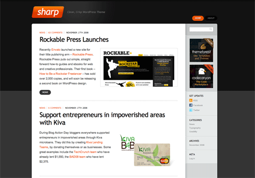 Rockable Press WordPress Theme