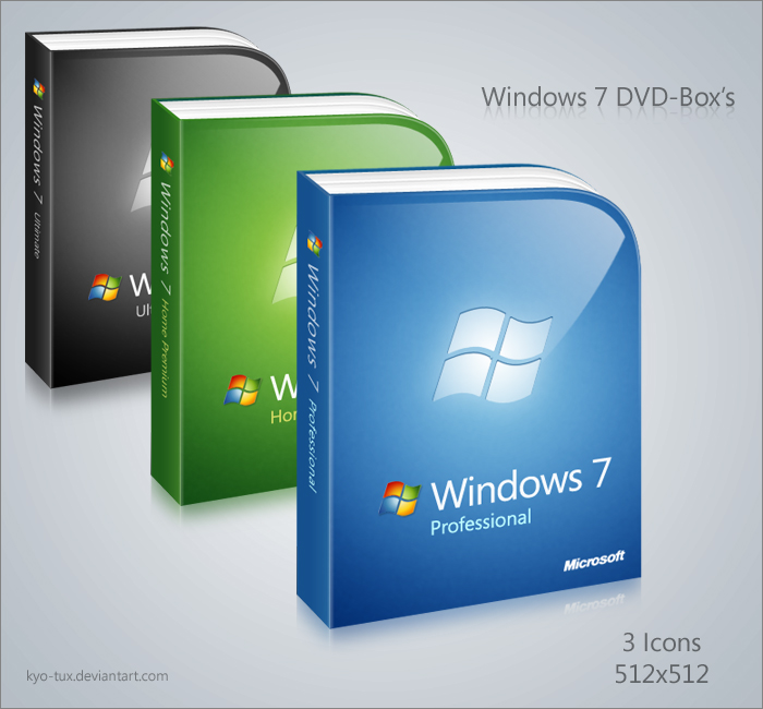 Windows 7 DVD-Box