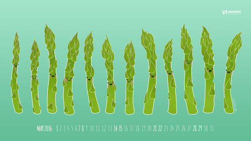 Asparagus Say Hi!