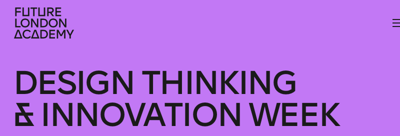 Design Thinking & Innovation Week 2022