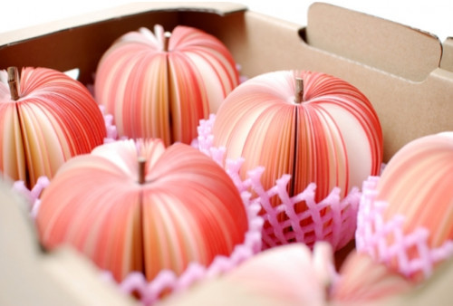 Paper Art Apples