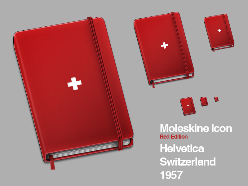 Moleskine Helvetica Icon