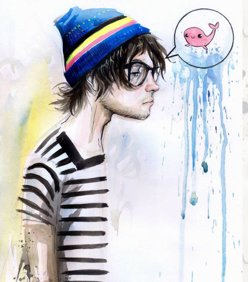 watercolor paintings of people easy